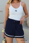 SHORTS FEMININO AZUL MARINHO PERFECT WAY