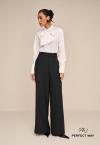 CAMISA  C/ FAIXA LAÇO FEMININA OFF WHITE PERFECT WAY