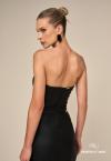 CROPPED COURO SINTETICO (PU) SEM ALCA FEMININO PRETO PERFECT WAY