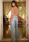 CALÇA WIDE LEG  COS INTERMEDIARIO FEMININA DIRTY JEANS PERFECT WAY