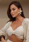 TOP CROPPED FEMININO AREIA PERFECT WAY