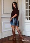 T- SHIRTS BORD INDUSTRIAL C/ MAX FRANJA FEMININA CACAU PERFECT WAY