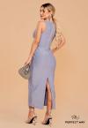 VESTIDO MAXI MIDI  AZUL PERFECT WAY