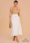 SAIA MAXI MIDI   OFF WHITE PERFECT WAY