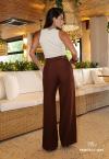 CALÇA FEMININA marrom PERFECT WAY