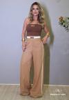 CROPPED FEMININO SEM ALÇA CACAU PERFECT WAY