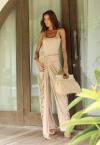 CROPPED REGATA C/ FAIXA FEMININO NUDE PERFECT WAY