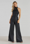 CONJUNTO CORPETE COM FIVELA E LAÇO + CALÇA PANTALONA PRETO PERFECT WAY