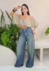 CROPPED  FEMININO CAQUI PERFECT WAY