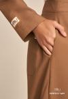 JAQUETA BORD INDUSTRIAL FEMININA CARAMELO PERFECT WAY