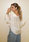 CAMISA FRENTE TRANSPASSADA EM NÓ OFF WHITE PERFECT WAY