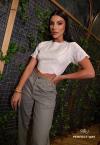 Perfect Way - CROPPED FEMININO C/ BORDADO INDUSTRIAL PEROLA