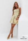 Perfect Way - SAIA CURTA FEMININA AMARELO
