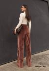 BLUSA BORD INDUSTRIAL GOLA ALTA  FEMININA PEROLA PERFECT WAY