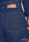 SHORTS JEANS  COM RECORTES FEMININO azul jeans PERFECT WAY