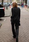 CALÇA   RISCA DE GIZ FEMININA PRETO PERFECT WAY