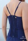 BLUSA FEMININA AZUL MARINHO PERFECT WAY