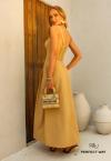 SAIA FEMININA MAXI MIDI DOCE DE LEITE PERFECT WAY