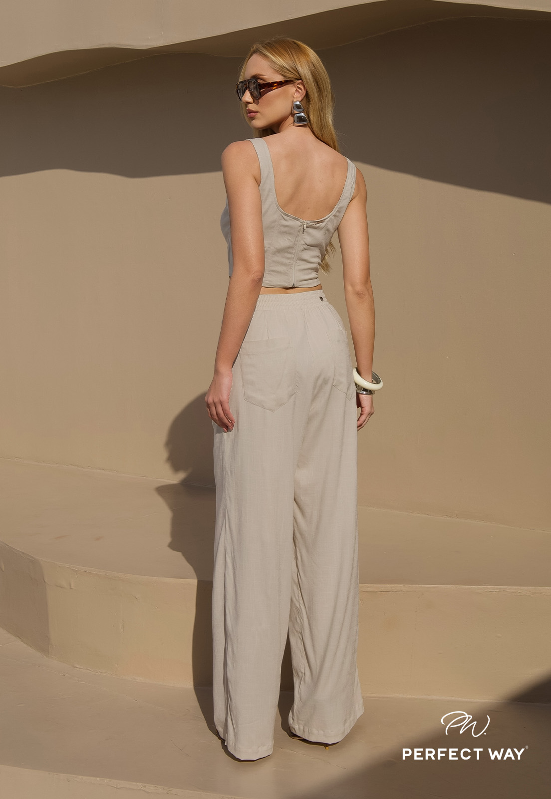 Perfect Way - CALÇA PIJAMA FEMININA CRU