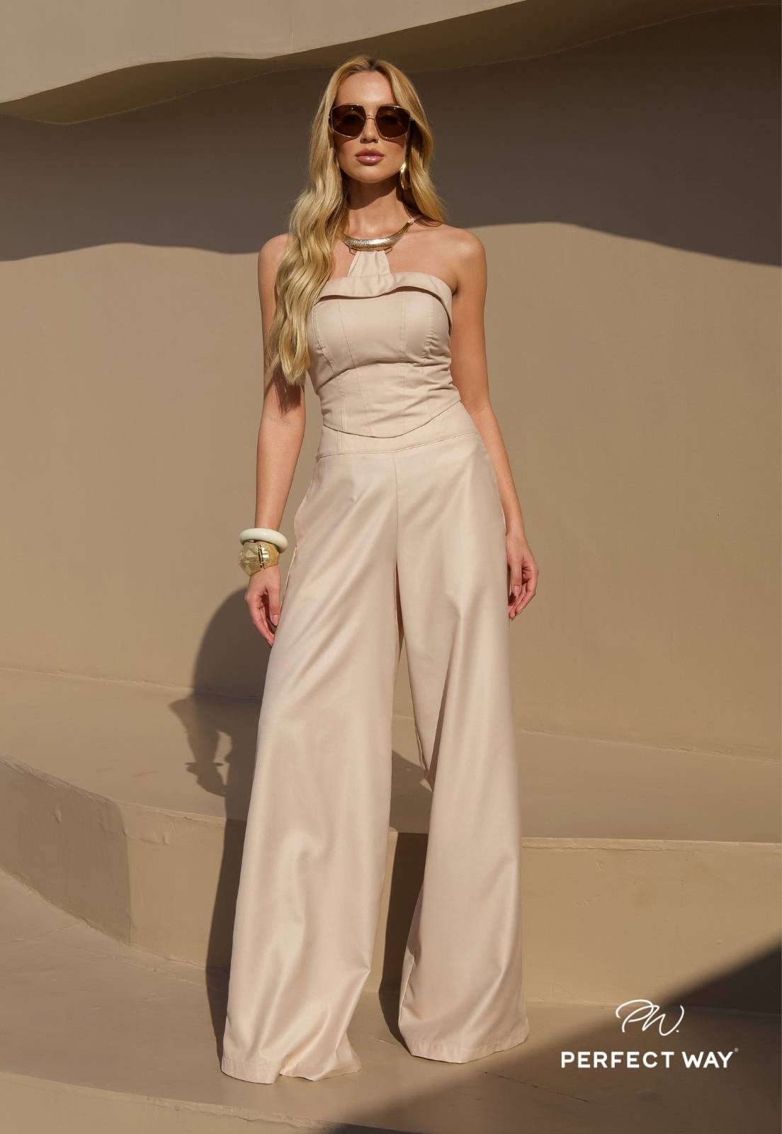 CALÇA PANTALONA FEMININA NUDE PERFECT WAY