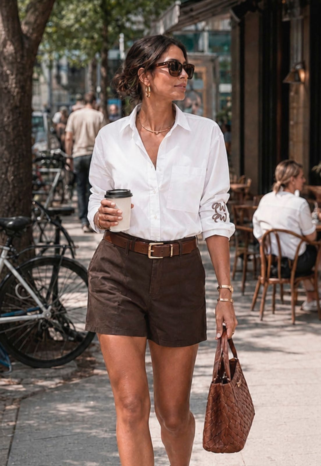 Perfect Way - CAMISA BORD INDUSTRIAL FEMININA OFF WHITE