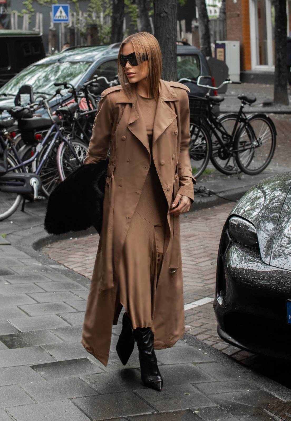 Perfect Way - TRENCH COAT SARJA C/ CINTO FIVELA METAL  FEMININO TERRA